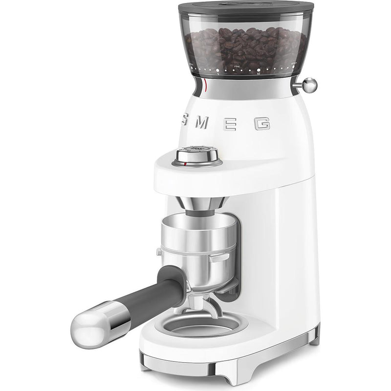 Smeg 50's Style Aesthetic Coffee Grinder CGF03WHUS IMAGE 6