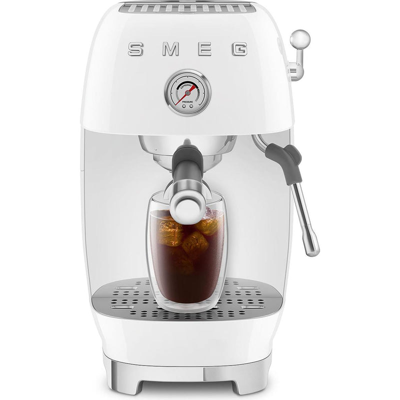 Smeg Manual Espresso Coffee Machine with Cold Brew ECF03WHUS IMAGE 5