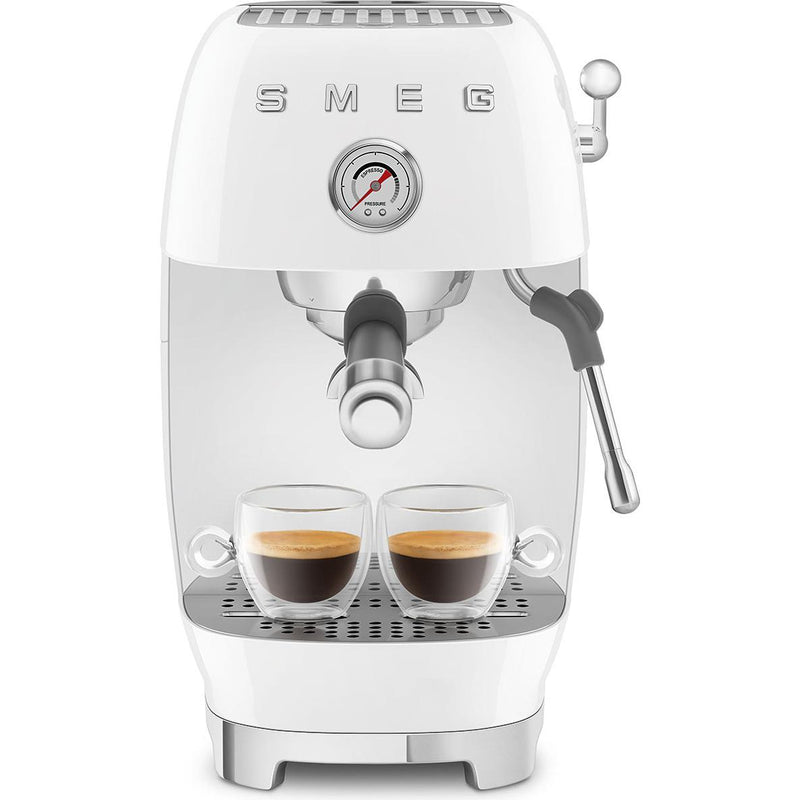 Smeg Manual Espresso Coffee Machine with Cold Brew ECF03WHUS IMAGE 6