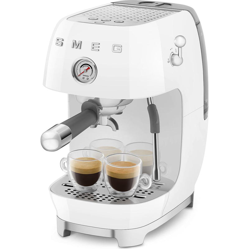 Smeg Manual Espresso Coffee Machine with Cold Brew ECF03WHUS IMAGE 8