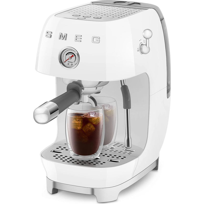 Smeg Manual Espresso Coffee Machine with Cold Brew ECF03WHUS IMAGE 9