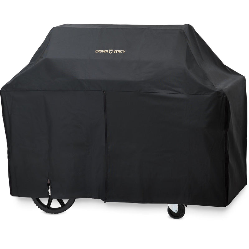 Crown Verity BBQ Cover for Mobile Gas Grill with Dome & Side Shelves CV-BC-30-V IMAGE 1