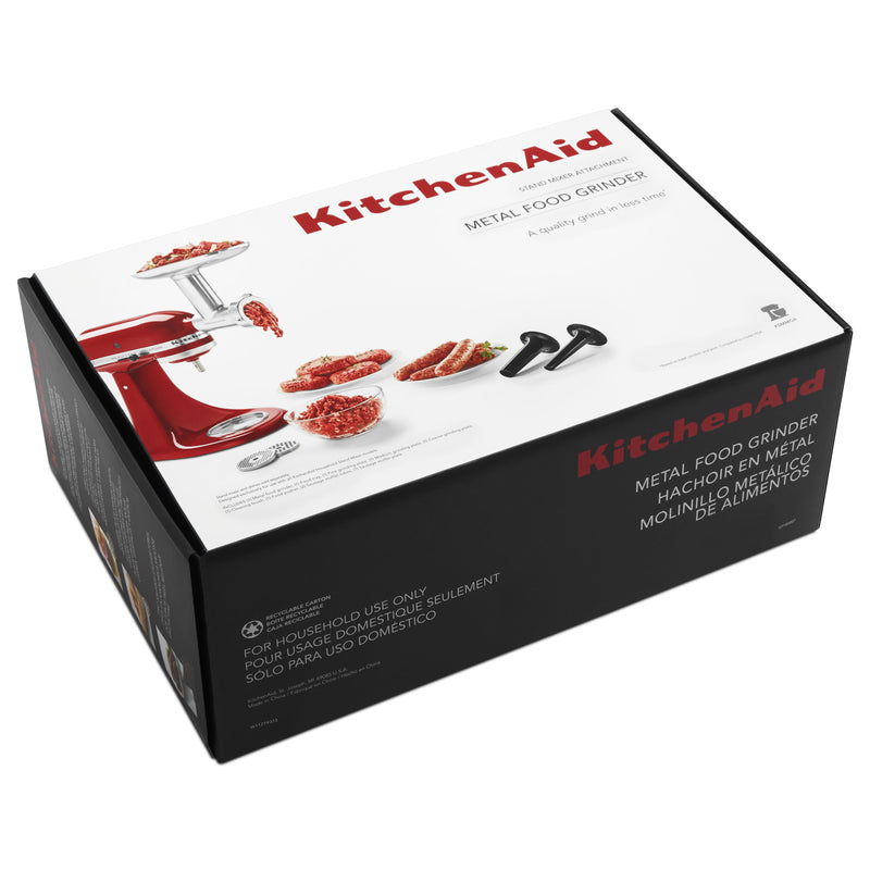 KitchenAid Metal Food Grinder Attachment KSMMGA IMAGE 2