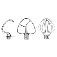 KitchenAid 3-Piece Stainless Steel Accessory Pack for Tilt-Head Mixer KSM5TH3PSS IMAGE 1