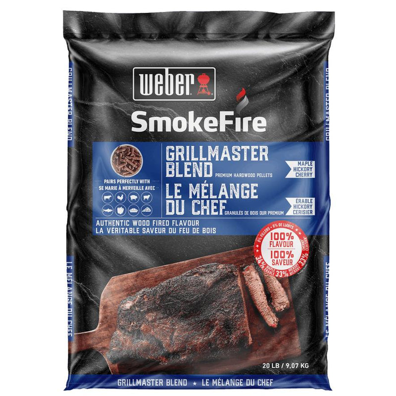 Weber Smokefire GrillMaster Blend Pellets 20lb 190201 IMAGE 1