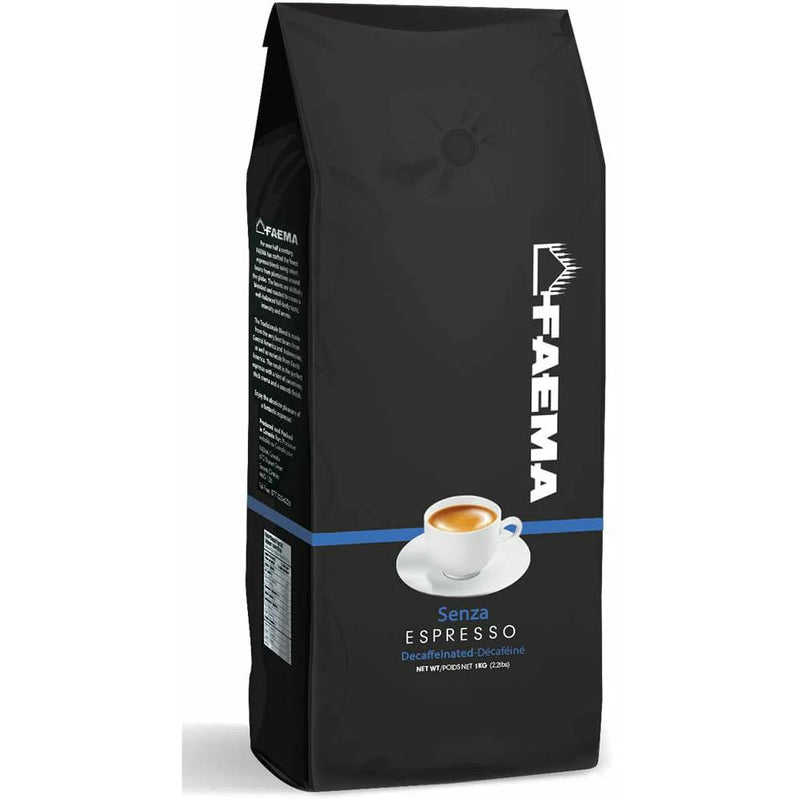 Faema 1 kg Senza Decaffeinated Espresso F0210700100 IMAGE 1