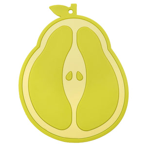 Sara Cucina Silicone Fruit Shaped Trivet - Pear 14377/A IMAGE 1