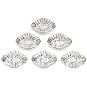 Sara Cucina 6-Piece Diamond Fancy Tins YL210047 IMAGE 1