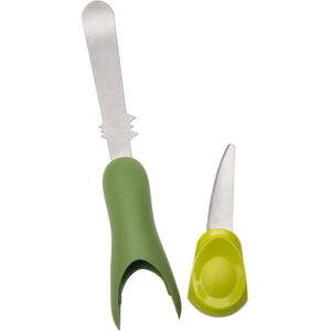 il Piatto Pieno Avocado Spreader & Knife Set 13952 IMAGE 1