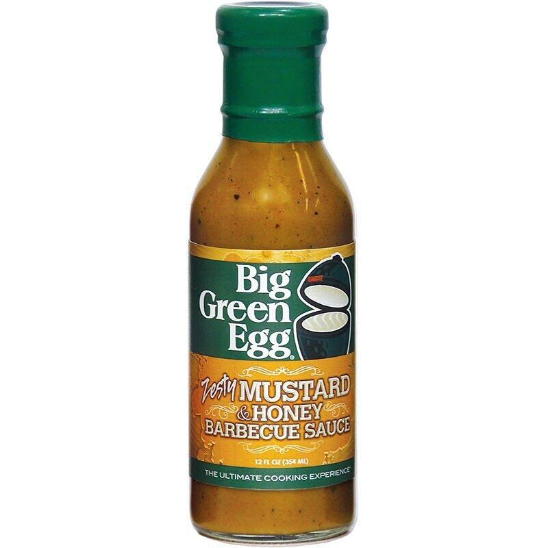 Big Green Egg 12oz Zesty Mustard & Honey Barbecue Sauce 116505 IMAGE 1