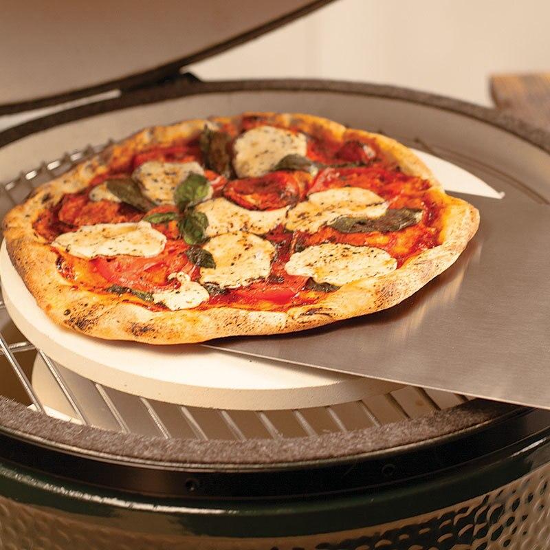 Big Green Egg 14in Pizza & Baking Stone for Large Egg 401014 IMAGE 4