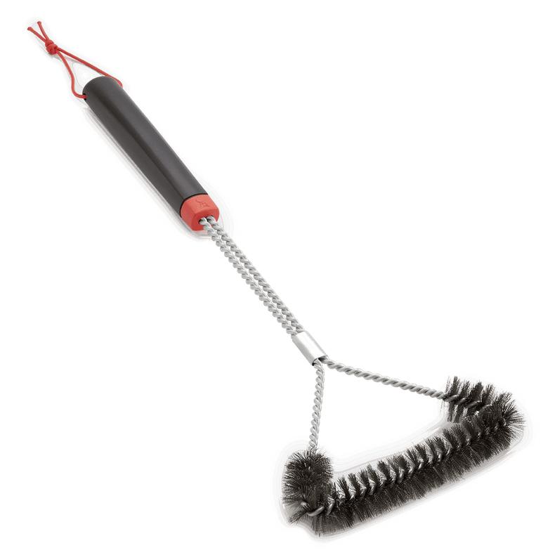 Weber 18in Three-Sided Grill Brush 6278 IMAGE 3