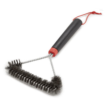 Weber 12in Three-Sided Grill Brush 6277 IMAGE 1