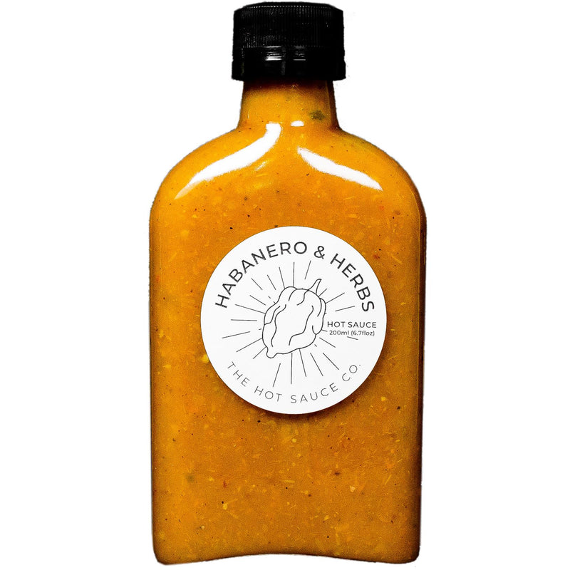 The Hot Sauce Co. 200ml Hot Sauce - Habanero and Herbs THEHOT02 IMAGE 1