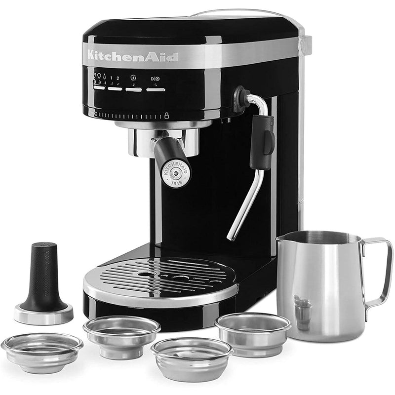 KitchenAid Metal Semi-Automatic Espresso Machine KES6503OB IMAGE 3
