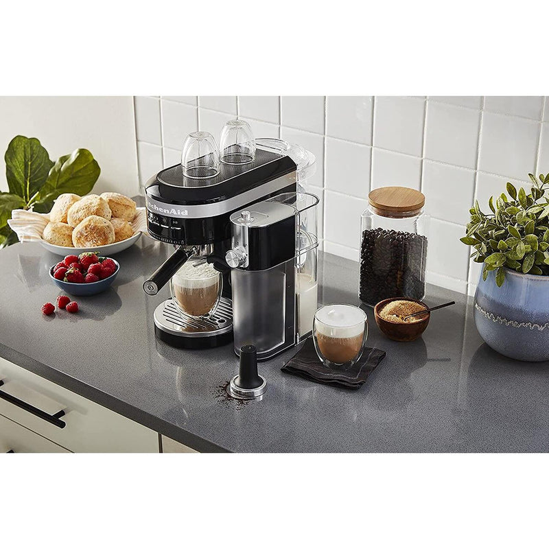 KitchenAid Metal Semi-Automatic Espresso Machine KES6503OB IMAGE 4