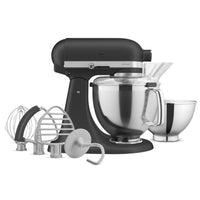 KitchenAid Artisan 5Qt Tilt-Head Stand Mixer with Premium Accessory Pack KSM195PSBK IMAGE 1