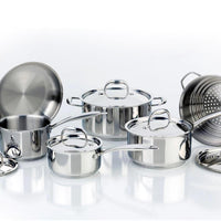 Meyer Accolade Stainless Steel Cookware Set, 11-Piece 2201-11-00 IMAGE 2