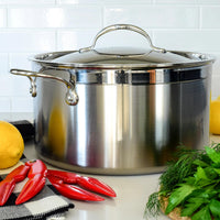 Hestan Professional Clad Stainless Steel Stockpot (8-Quart) 31567 IMAGE 3