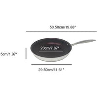 Meyer SuperSteel Stainless Steel 28cm/11" Non Stick Fry Pan 3518-28-00 IMAGE 3