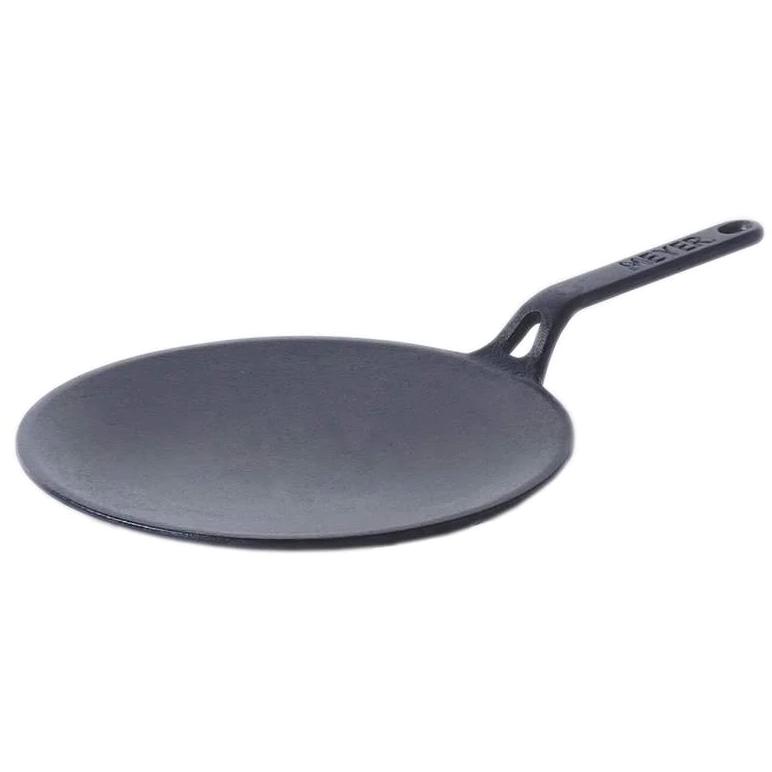 Meyer Cast Iron 26 cm Curved Tawa Pan 47609 IMAGE 1