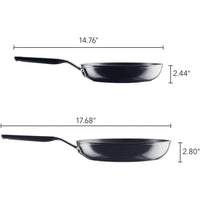 KitchenAid Hard Anodized Nonstick Frying Pan Set, 2-Piece 84803-TF05 IMAGE 2