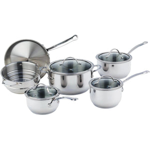 Meyer Nouvelle Stainless Steel 10-Piece Set 8501-10-00 IMAGE 1