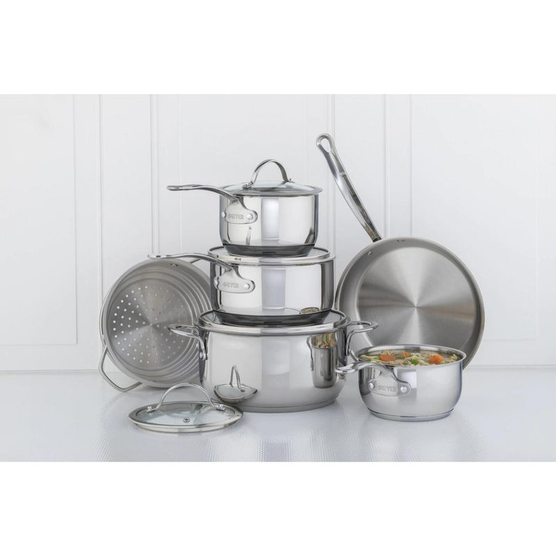 Meyer Nouvelle Stainless Steel 10-Piece Set 8501-10-00 IMAGE 2