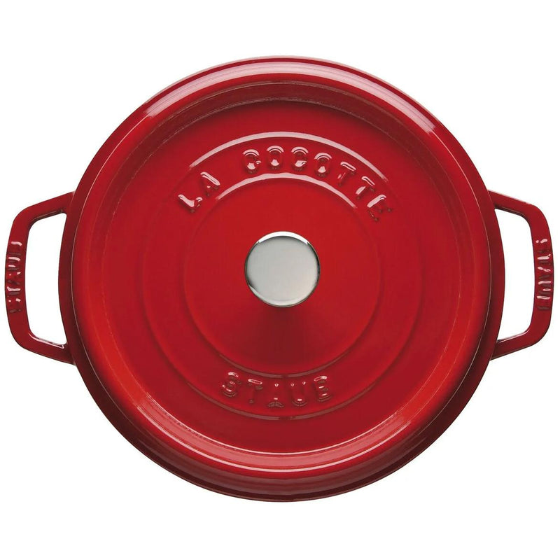 Staub 3.8 L Cast Iron Round Cocotte with Lid 40509-835 IMAGE 2