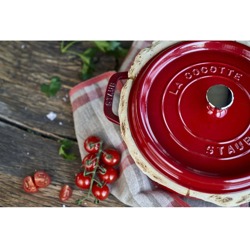 Staub 3.8 L Cast Iron Round Cocotte with Lid 40509-835 IMAGE 5