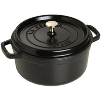Staub 3.8 L Cast Iron Round Cocotte with Lid 40500-241 IMAGE 1