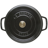 Staub 3.8 L Cast Iron Round Cocotte with Lid 40500-241 IMAGE 2
