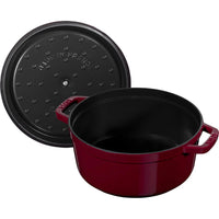 Staub 3.8 L Cast Iron Round Cocotte with Lid 40502-294 IMAGE 3