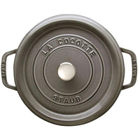Staub 3.8 L Cast Iron Round Cocotte with Lid 40500-246 IMAGE 2