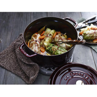 Staub 3.8 L Cast Iron Round Cocotte with Lid 40509-357 IMAGE 5