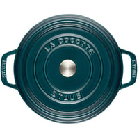 Staub 3.8 L Cast Iron Round Cocotte with Lid 40508-654 IMAGE 2