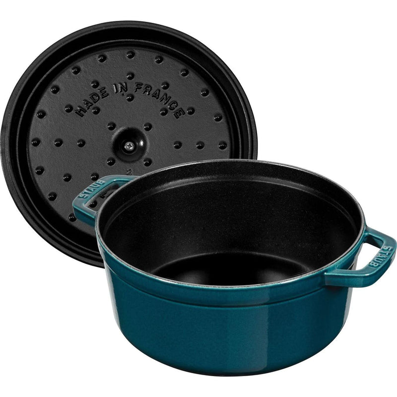 Staub 3.8 L Cast Iron Round Cocotte with Lid 40508-654 IMAGE 4