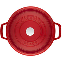 Staub 4.75L Cast Iron Round Tall Cocotte 40501-485 IMAGE 2