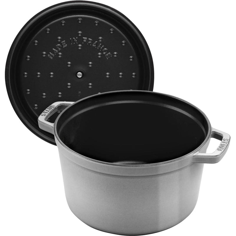 Staub 4.75L Cast Iron Round Tall Cocotte 40502-291 IMAGE 2