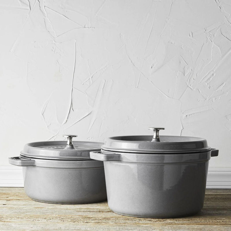 Staub 4.75L Cast Iron Round Tall Cocotte 40502-291 IMAGE 7