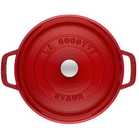 Staub 5.25L Cast Iron Round Cocotte 40509-840 IMAGE 2