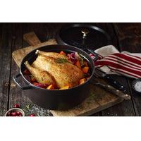 Staub 5.25L Cast Iron Round Cocotte 40509-310 IMAGE 5