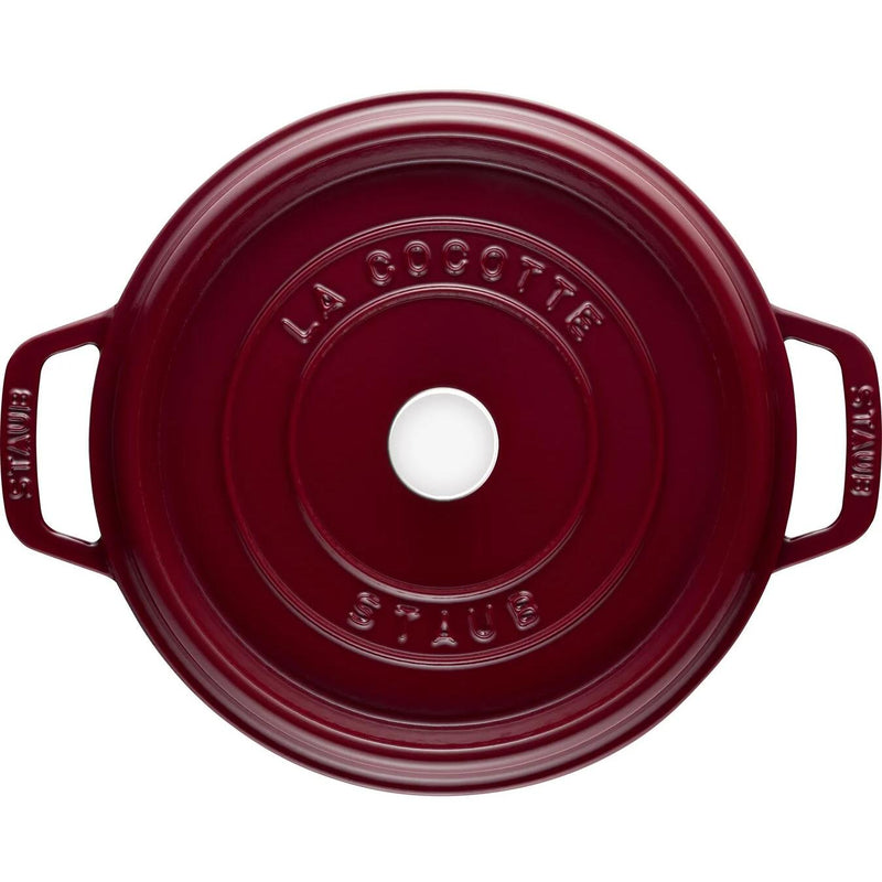 Staub 5.25L Cast Iron Round Cocotte 40502-277 IMAGE 2