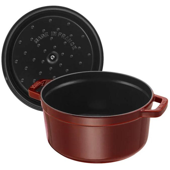 Staub 5.25L Cast Iron Round Cocotte 40509-359 IMAGE 3