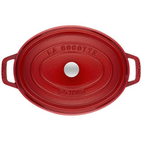 Staub 5.5L Cast Iron Oval Cocotte 40509-866 IMAGE 2
