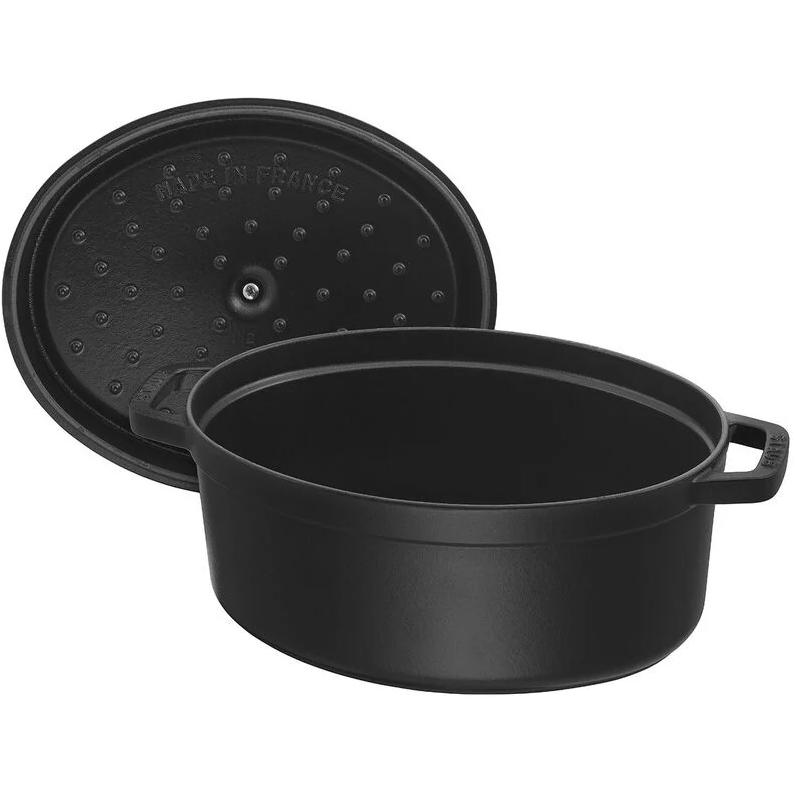 Staub 5.5L Cast Iron Oval Cocotte 40509-319 IMAGE 3