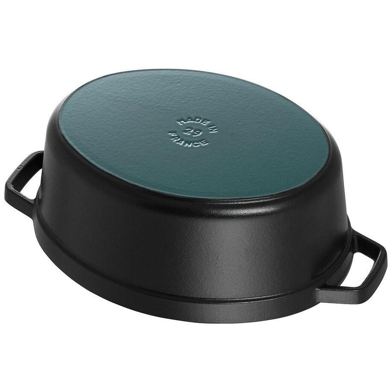 Staub 5.5L Cast Iron Oval Cocotte 40509-319 IMAGE 4