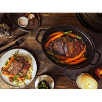 Staub 6.75L Cast Iron Oval Cocotte 40509-322 IMAGE 6