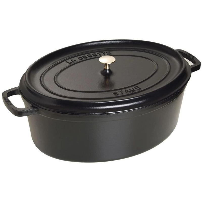 Staub 12L Cast Iron Oval Cocotte 40509-509 IMAGE 1