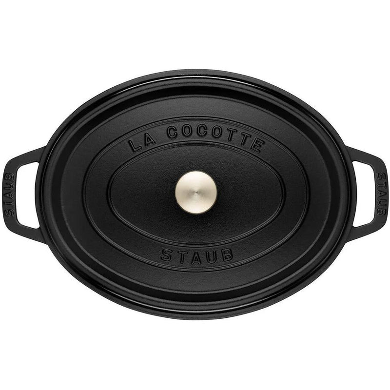 Staub 12L Cast Iron Oval Cocotte 40509-509 IMAGE 2